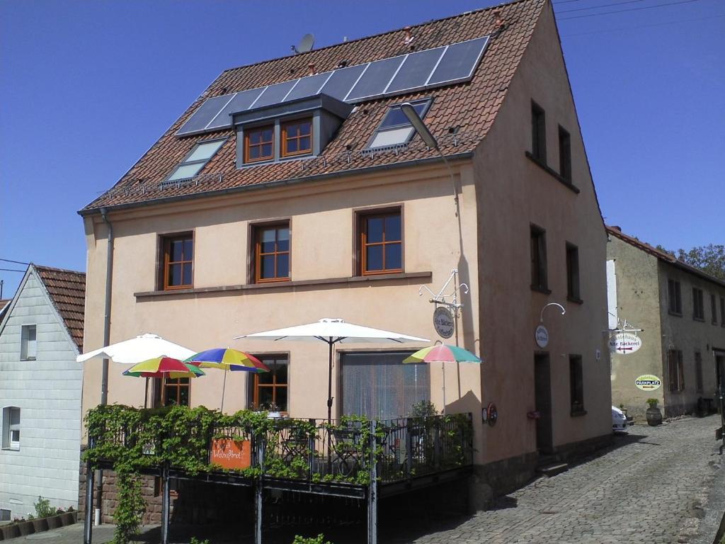Gaestehaus 'Alte Baeckerei' Kaffeehaus Großbundenbach Exterior foto